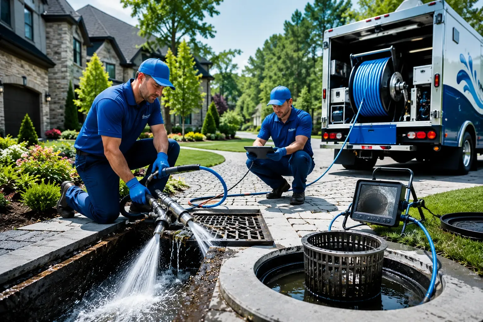 Local outdoor drain cleaning professionals in Centerburg, OH