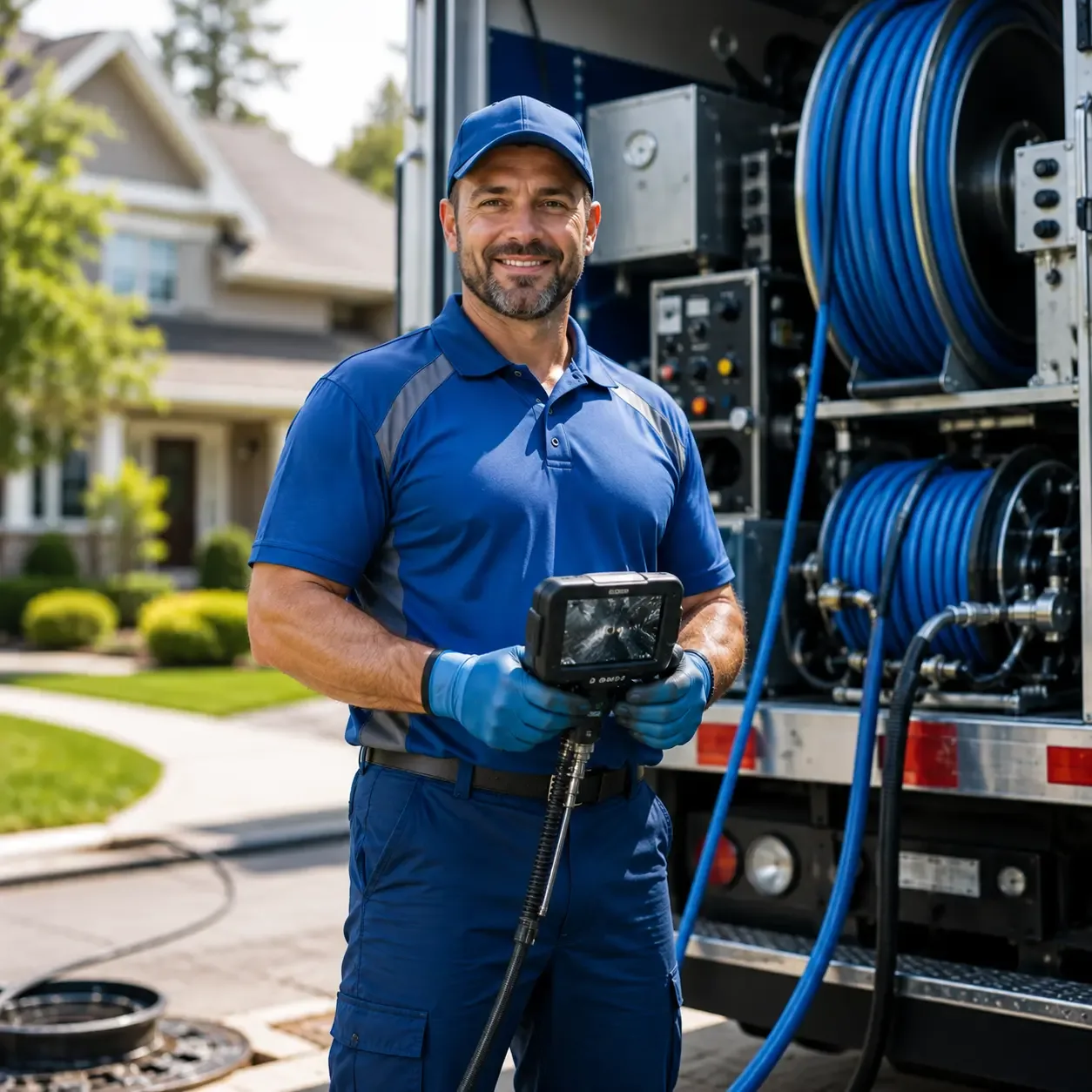 Local outdoor drain cleaning specialists in Centerburg, OH